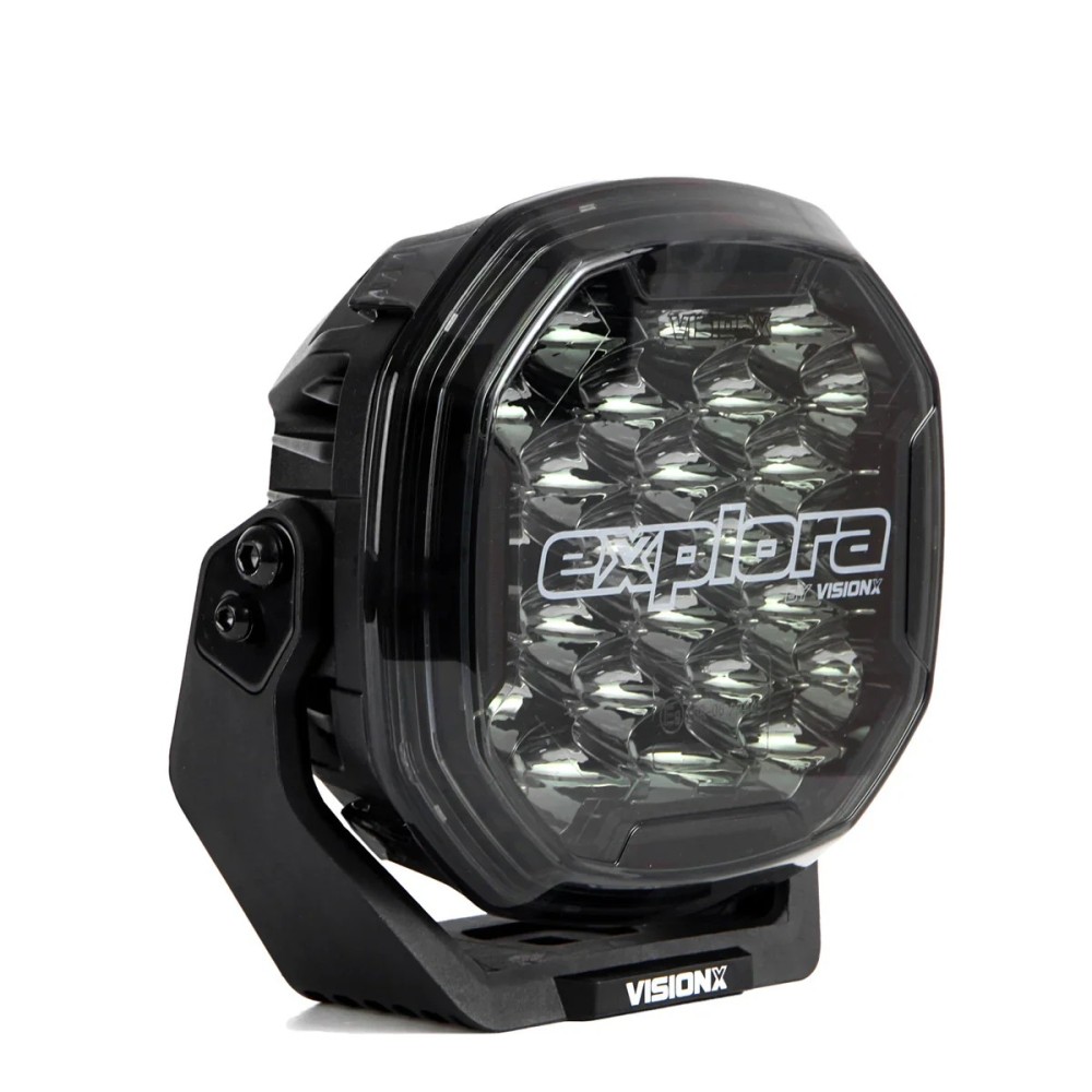 Phare LED Vision X Explora Series 7″ – DRL Switchback Blanc / Ambre – Éclairage longue portée personnalisable